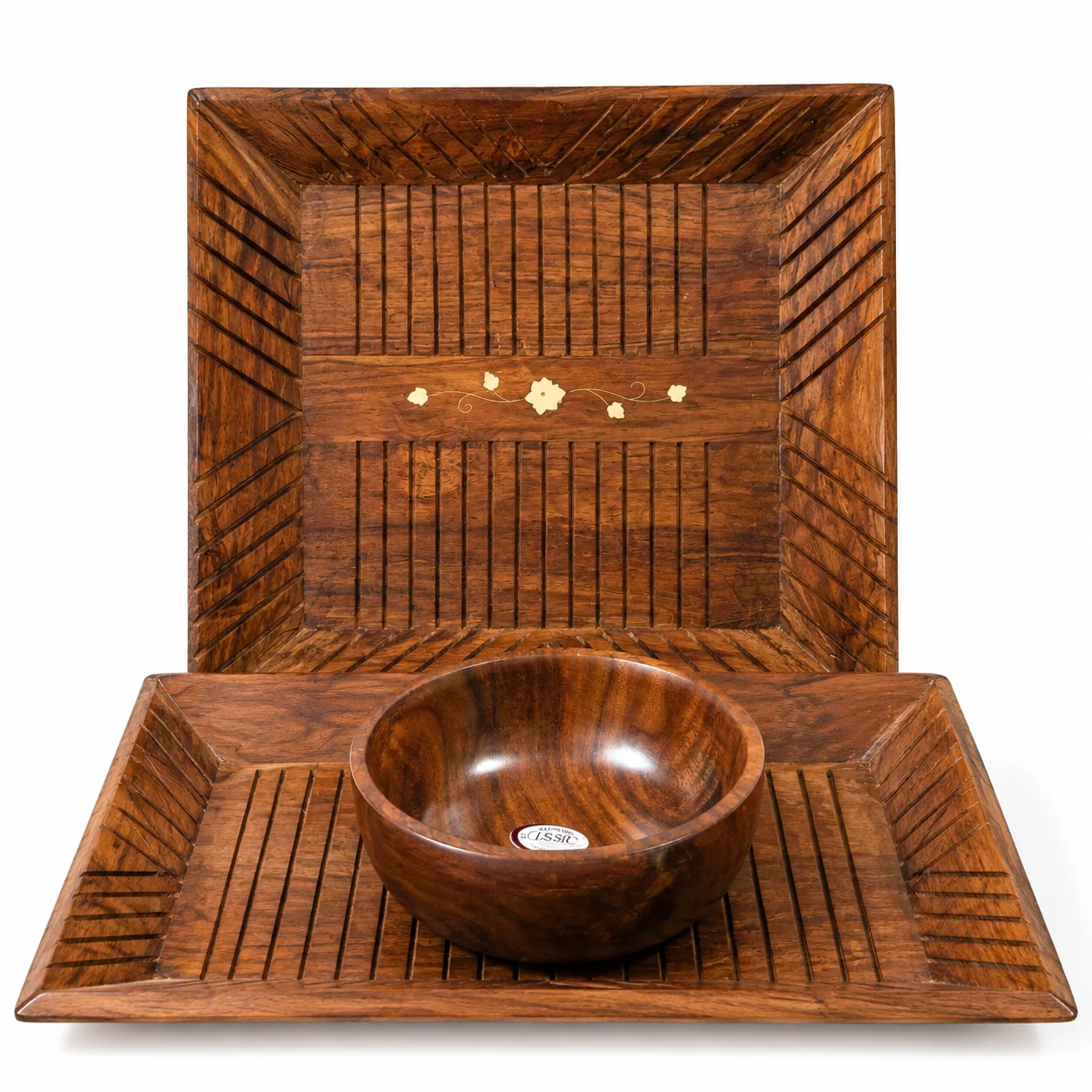 Sheesham Wood Kitchen Essentials — 7