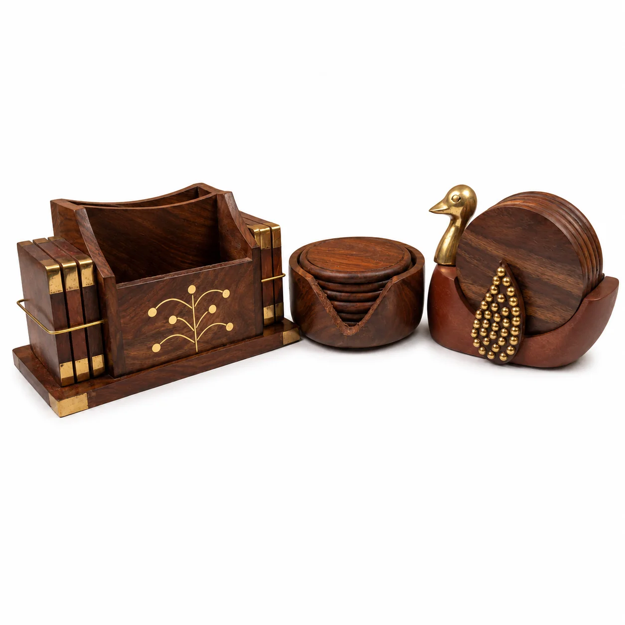 Sheesham Wood Kitchen Essentials — 9